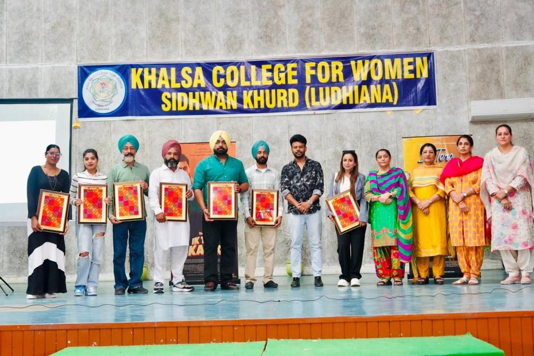 Khalsa College for Women, Sidhwan Khurd Hosts Team of Upcoming Punjabi ...